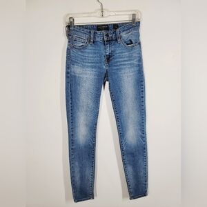 Lucky Brand MID RISE SUPER SKINNY AVA  JEANS, SIZE 0/25